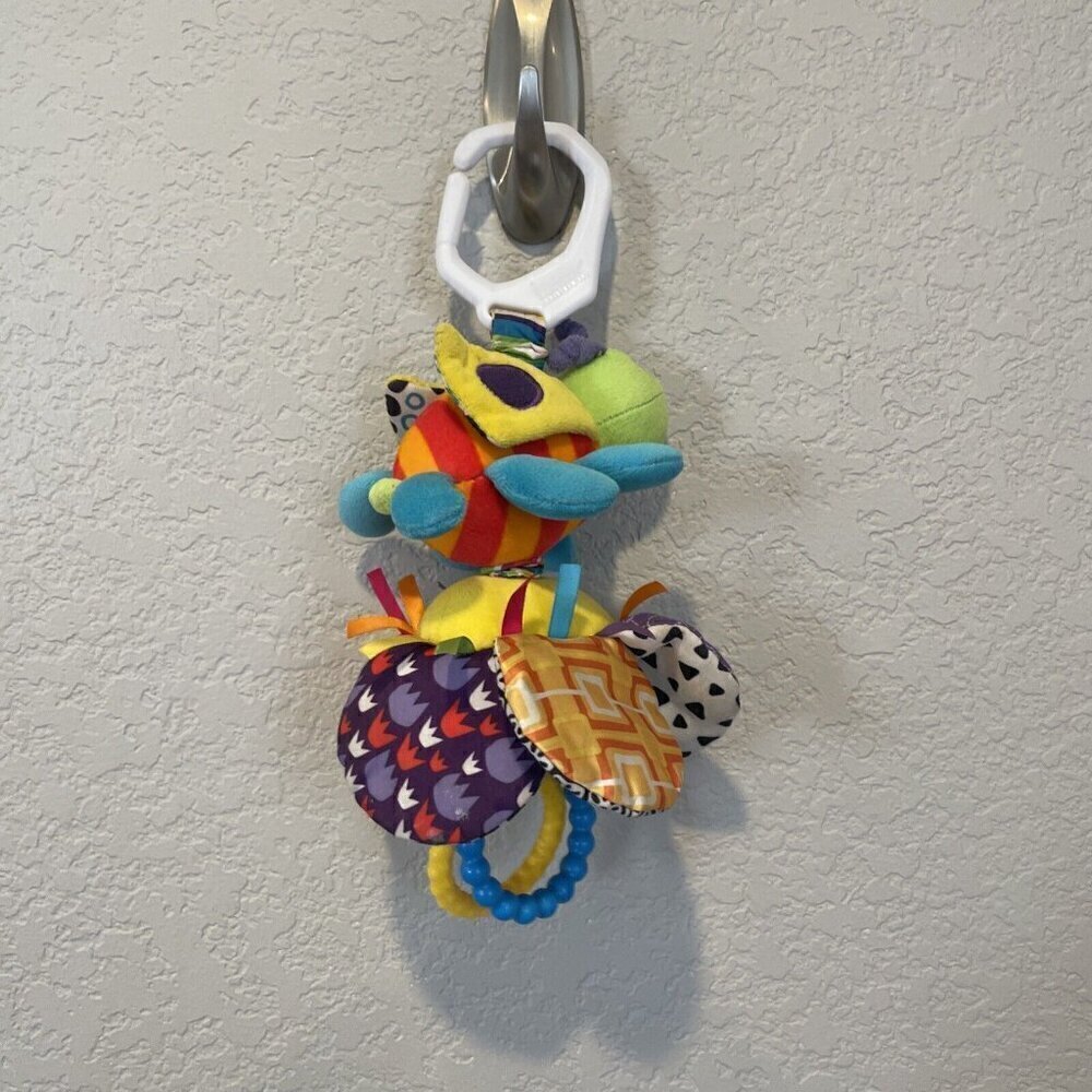 Lamaze Flutterbug Play & Grow Baby Activity Early Development Rattle Toy Vibrate - Picture 5 of 6